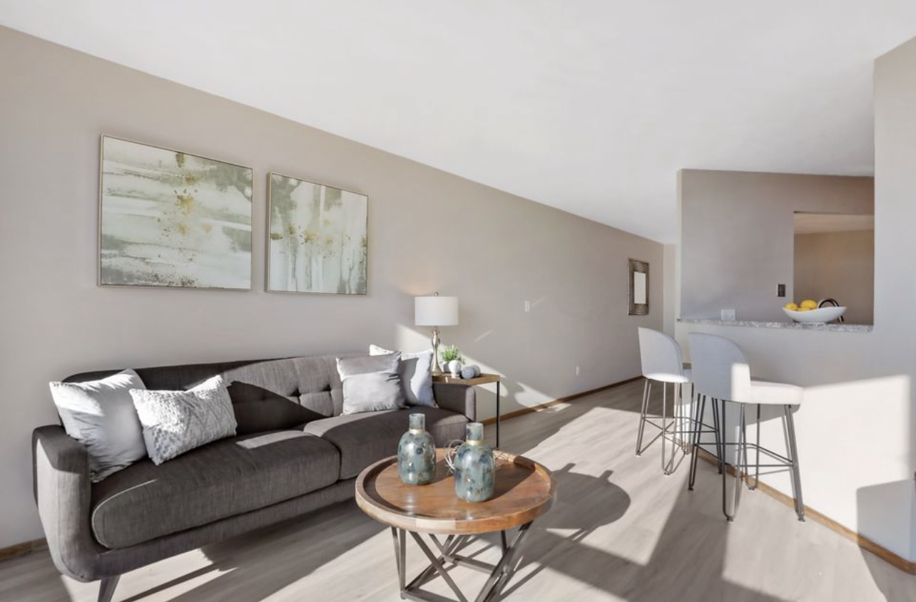 Open concept living room